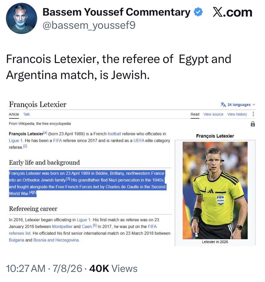 EYakoby's tweet photo. They’re now editing his Wikipedia page.

Complete psychopaths. https://t.co/PYBrUZP1wH