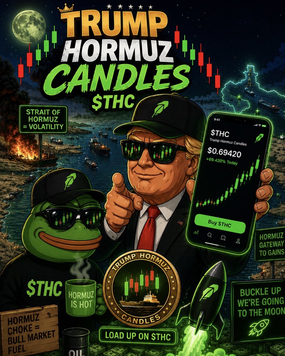 Trump Hormuz Candles $THC tweet media