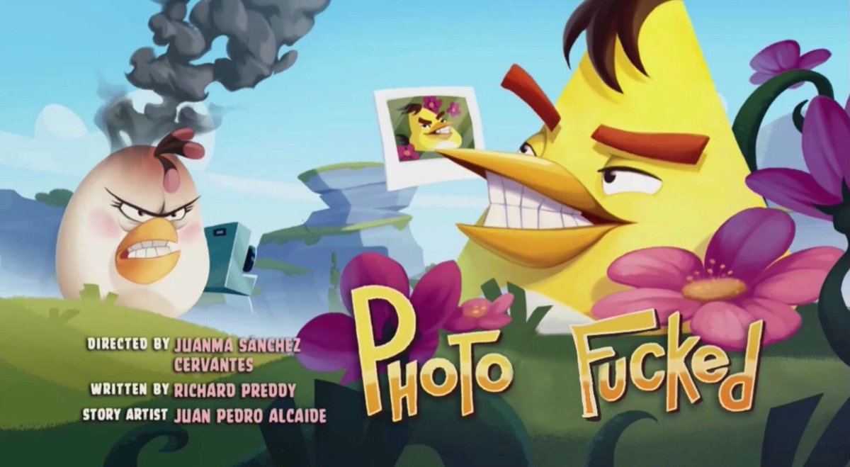 nursestimpyy's tweet photo. idk why angry birds toons had so many chuck centric episodes, not that I'm complaining, but he got more screentime than even red I feel https://t.co/sjpAsnf33u