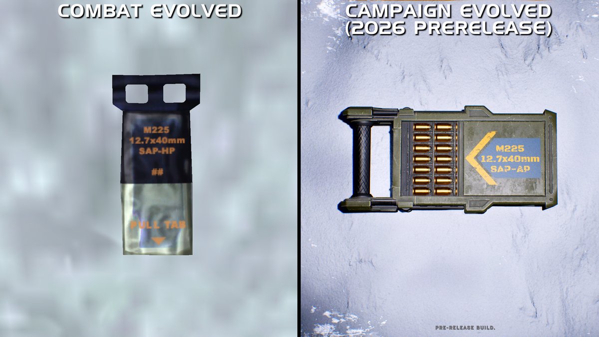 why_xbox's tweet photo. The magnum ammo pickup has a new look in Campaign Evolved. https://t.co/DAYjDLhMcP