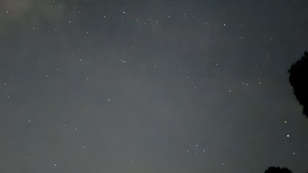 Minami_First__'s tweet photo. @東京都檜原村

山奥からの星空！
めっちゃ綺麗！⭐️✨

（撮影　iPhone16 Pro） https://t.co/yJYKttCuQ8