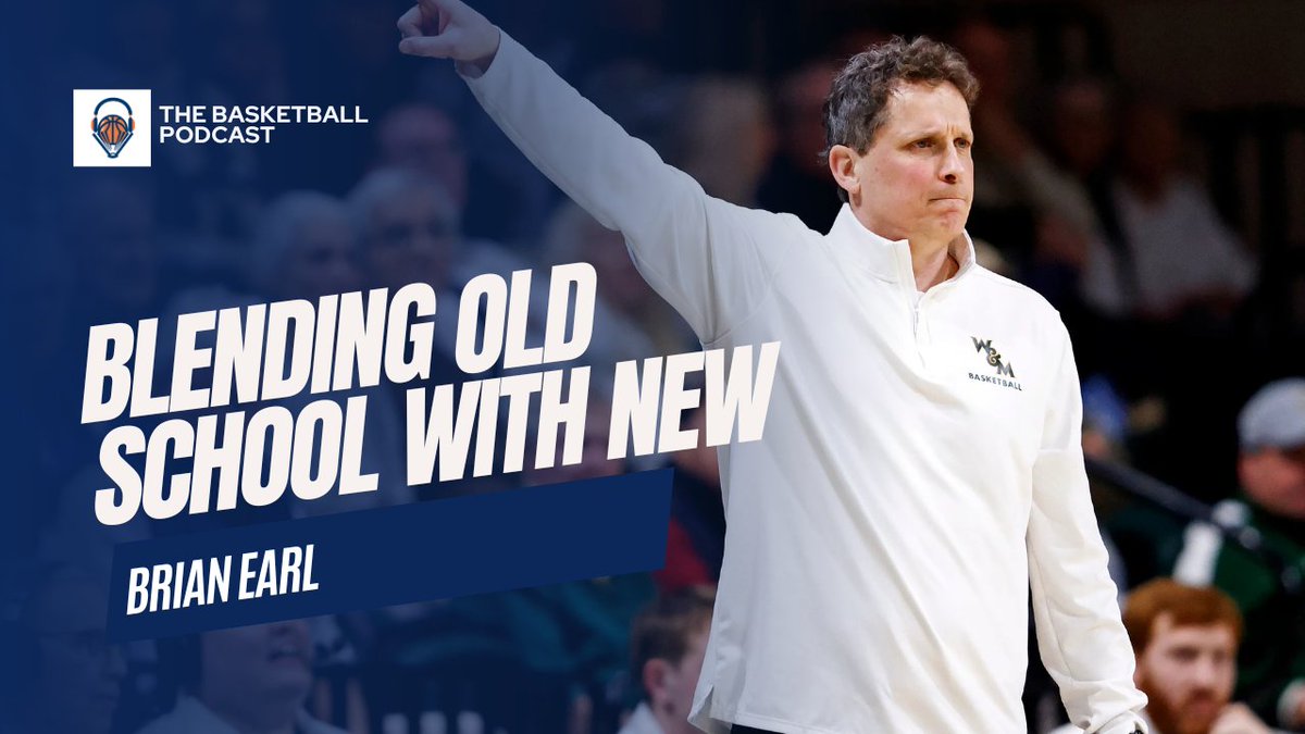 BBallImmersion's tweet photo. William &amp; Mary @WMTribeMBB Brian Earl learned from Pete Carril &amp; Bill Carmody… then built a fast, up-tempo program that still balances tradition and innovation.

Backdoors, spacing, pressure, player-led decisions &amp; a fresh take on shooting development.

https://t.co/LVTnBhCynb https://t.co/EacTBdUCmV