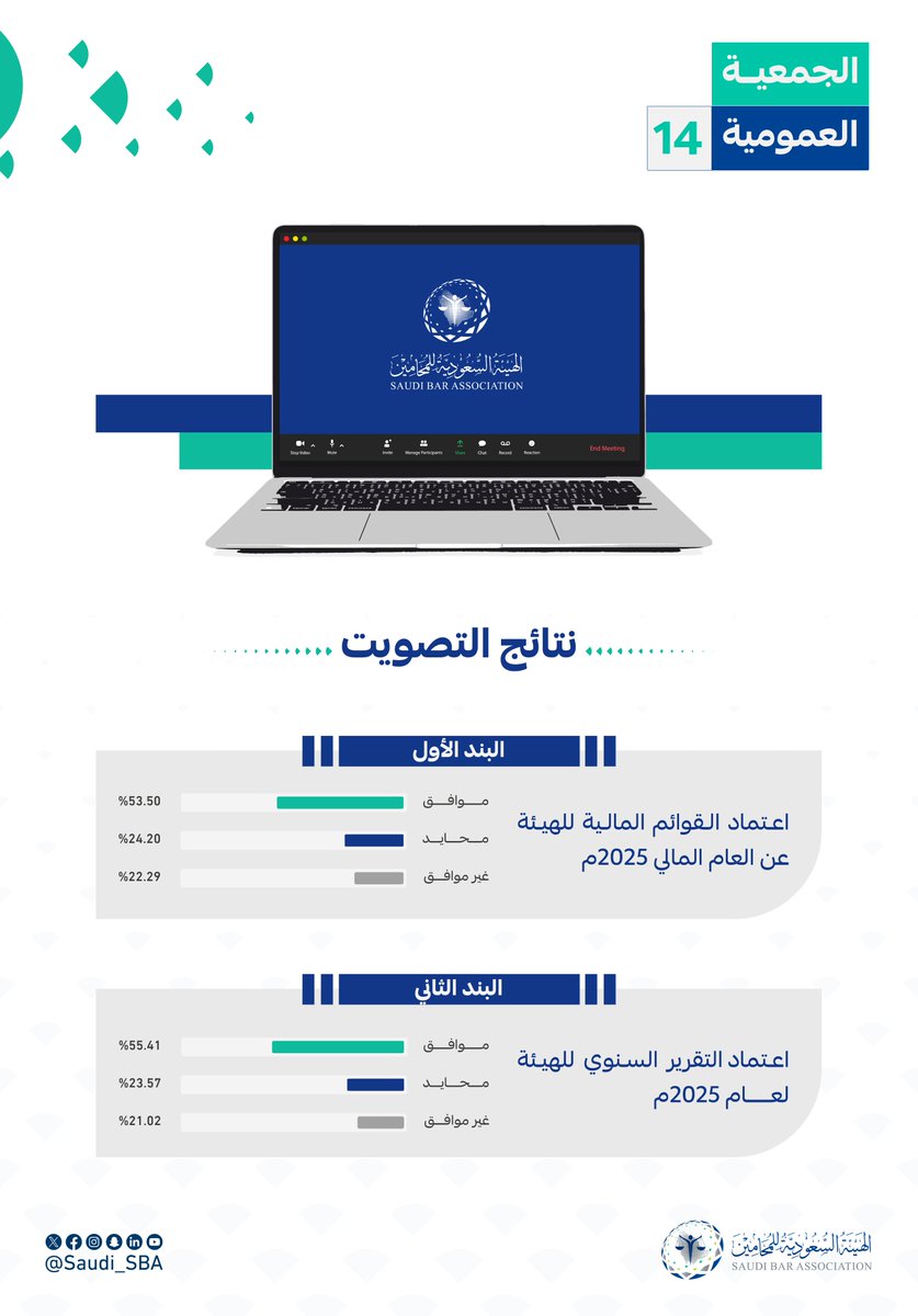 الهيئة السعودية للمحامين tweet media