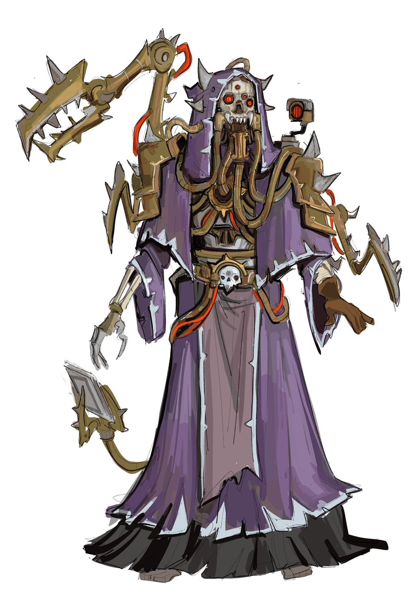 Divin_Thanatos's tweet photo. #artfight2026ㅤ #artfightㅤ #warhammer attack 1 : bad bad toaster https://t.co/ajo079PCTO