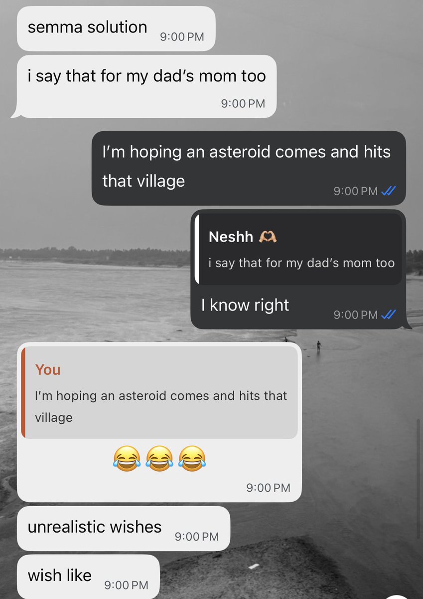 getmesomelatte's tweet photo. Average conversation btw me and my friend whenever we’re both in trichy https://t.co/F6eXYeMjvG