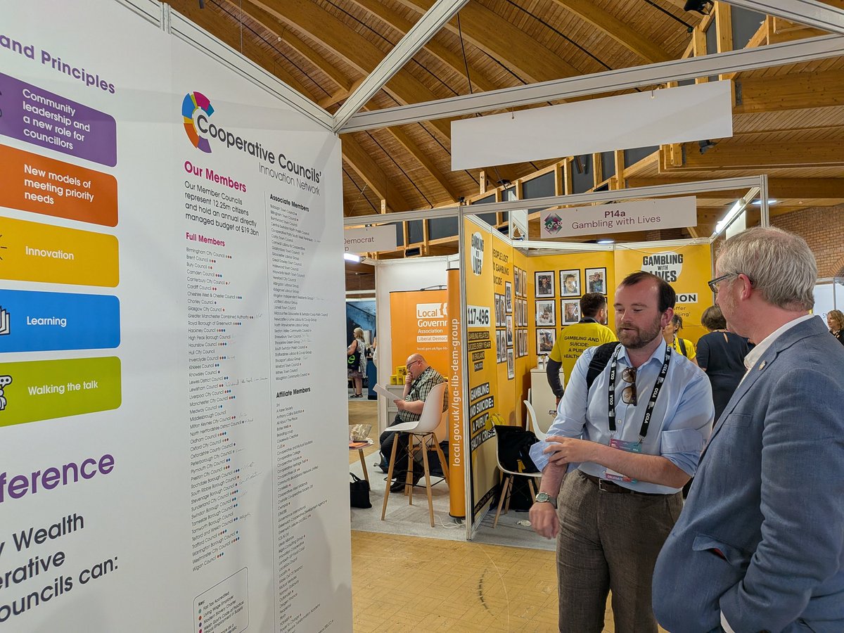 CoopInnovation's tweet photo. Great to speak with Cllr Brad Baines from Oxfordshire County Council about #OurCoopDifference. https://t.co/jfkWiUV4Kz