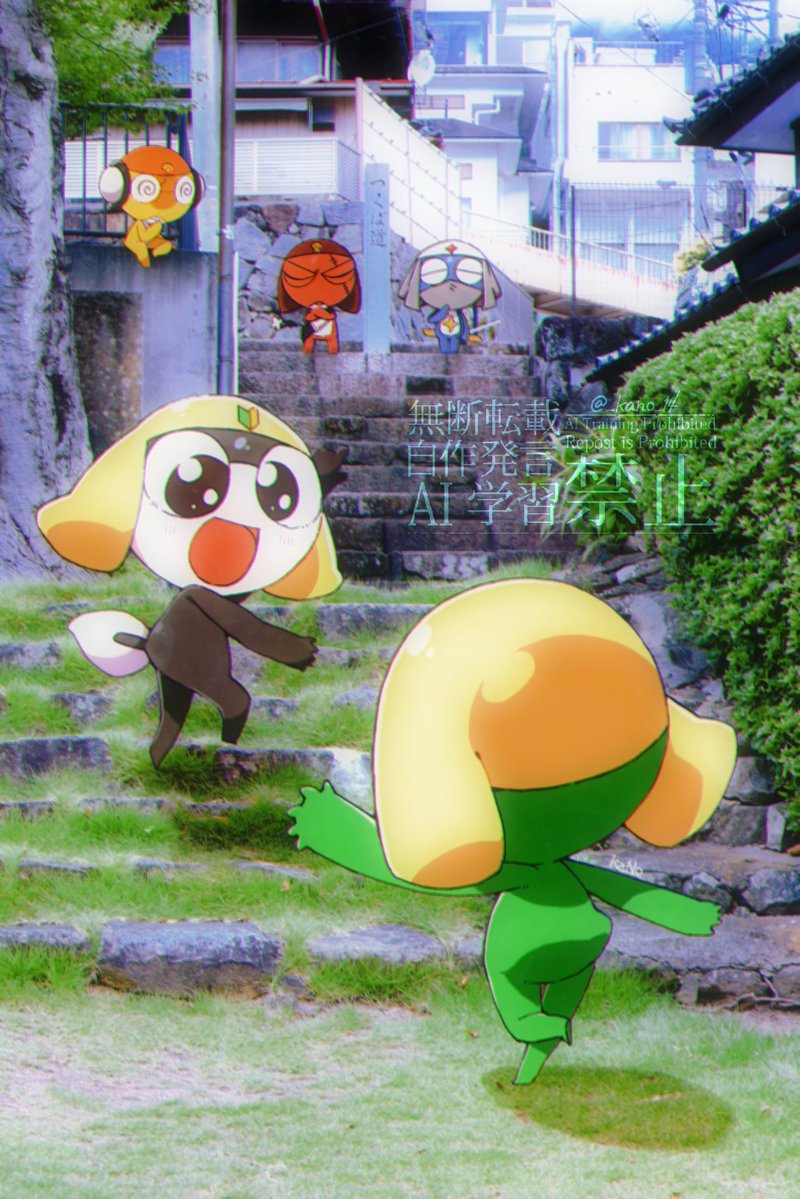 _kano_14's tweet photo. 再掲🐸 筑波山のガマまつりでケロロとコラボした時の引っ張ってきた https://t.co/z3IpWTt8Gt