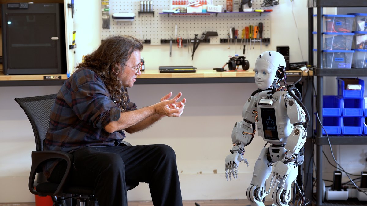 Ai4Conferences's tweet photo. @MindChildren_AI is joining us at Ai4 2026!

Mind Children, a spinout from SingularityNET co-founded by @bengoertzel and CEO Chris Kudla, is building next-generation humanoid robots designed to learn, adapt, and interact naturally with people in real-world environments.

Mind Children is bringing a socially intelligent humanoid robotics to Ai4 2026 named Codey, showcasing how embodied AI is moving from research into real-world deployment.

Join 12,000+ attendees, 1,000+ speakers, and 400+ exhibitors at America's largest AI conference to experience the technologies and companies driving the next era of AI.

Register now to save $600 or more off final ticket prices: https://t.co/L4Kboh5f1Q

#Ai42026