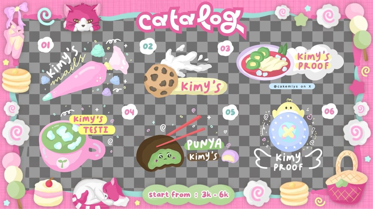cakemiys's tweet photo. ⠀
            (%%) ⋆｡‧˚ʚ ⌗ 𝗪𝗔𝗧𝗘𝗥𝗠𝗔𝗥𝗞 ɞ˚‧｡⋆
                  IDR ‹ https://t.co/AFVqJiqWdS – https://t.co/MCOQXTD5Hd › 👛🪙
⠀ https://t.co/a8wPvkyGgi
