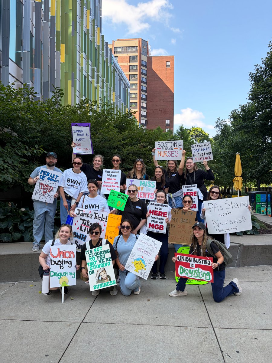 EdforBoston's tweet photo. I stood w/ nurses of @BrighamWomens &amp; @MassNurses in their fight for fair wages, safe staffing&amp;quality patient care.Our nurses care for our families&amp;neighbors every day.They deserve respect, support&amp;the resources to provide the best possible care.I'm proud to stand in solidarity! https://t.co/86BQEvhwVz