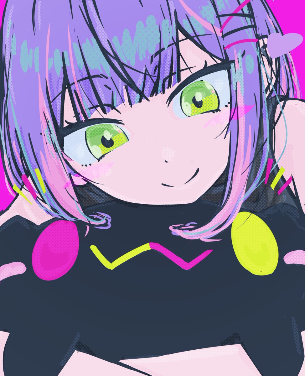 qwq_oekaki's tweet photo. Happy💜 #TOWART https://t.co/jvt3CDR8NB