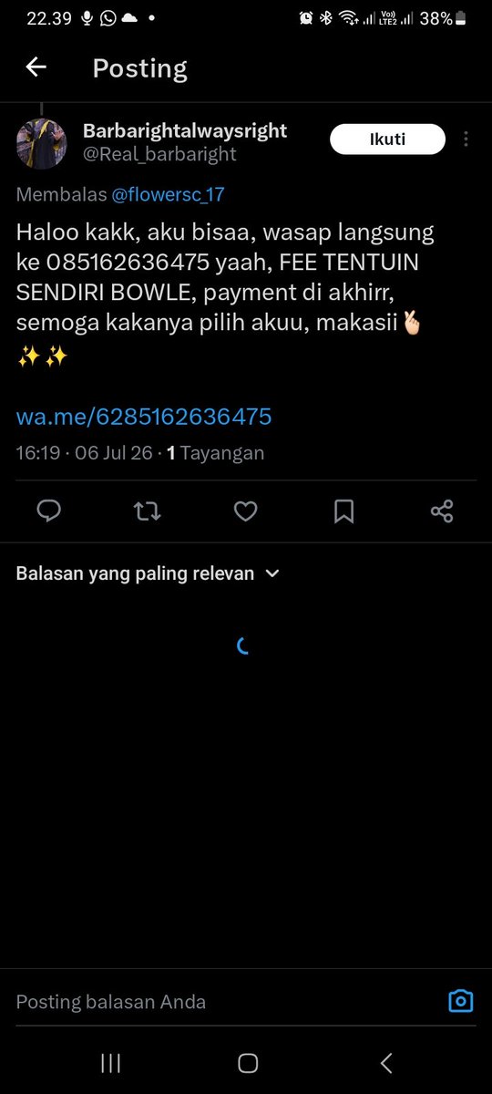 𝐒𝐥𝐟𝐚𝐱𝐛𝐢〃pacar gunil🤘 tweet media