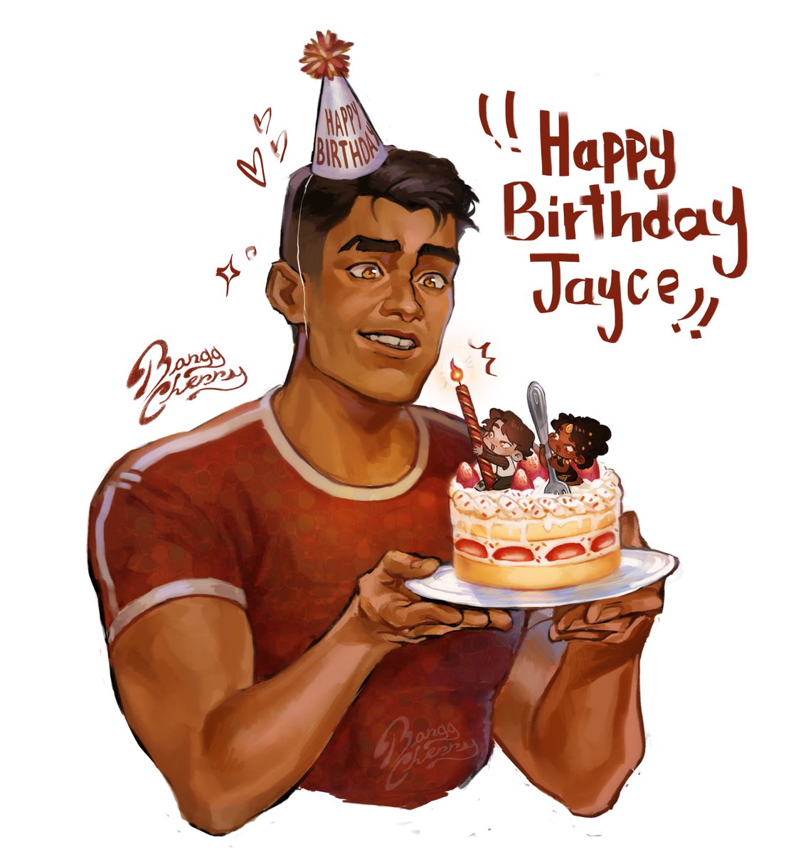 Bangg_Cherry's tweet photo. Happy late bday #jayce!! https://t.co/keB7QbTUc8
