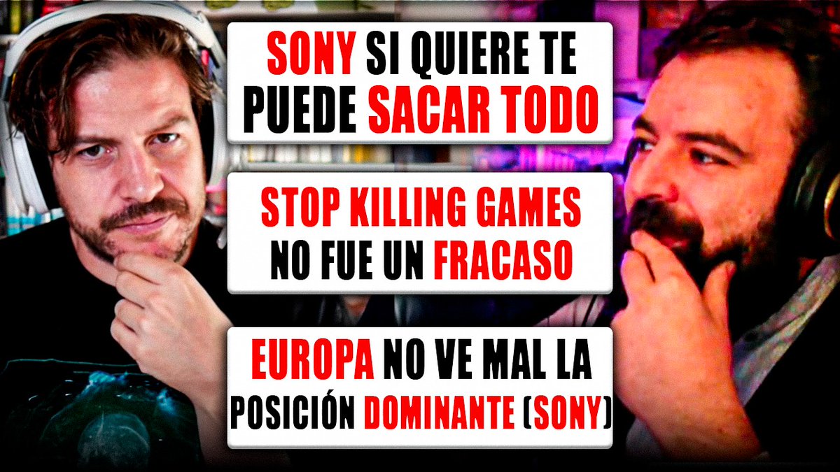 el_yuste_'s tweet photo. ¿Está Sony en una posición de monopolio?
¿Puede enfrentarse a problemas legales como Apple?
¿Qué derechos tenemos como consumidores?

Hablamos de todo esto y mucho más con @CristobalGzquez 

(Compartan con RT)

https://t.co/TtBn0zGLha https://t.co/q3Jl3I9ES2