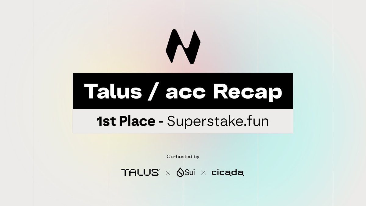 Talus Labs tweet media