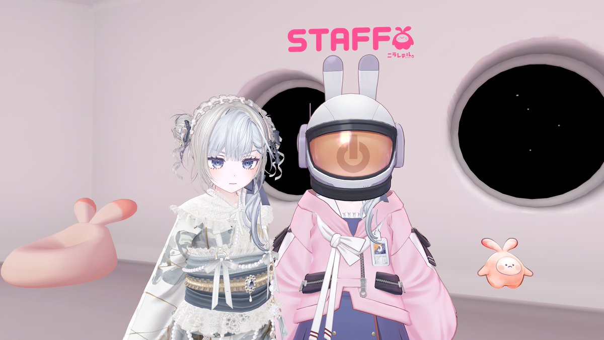 pepperiens's tweet photo. #Telmyゆる集会 #Telmy3D

ニラレテルさん達にご挨拶出来て本当に…！！よかった…！ありがとうございました；；お写真まで撮らせてもらった…🤍
Vketも楽しみ～～～！✨ https://t.co/2Es2e082Ct