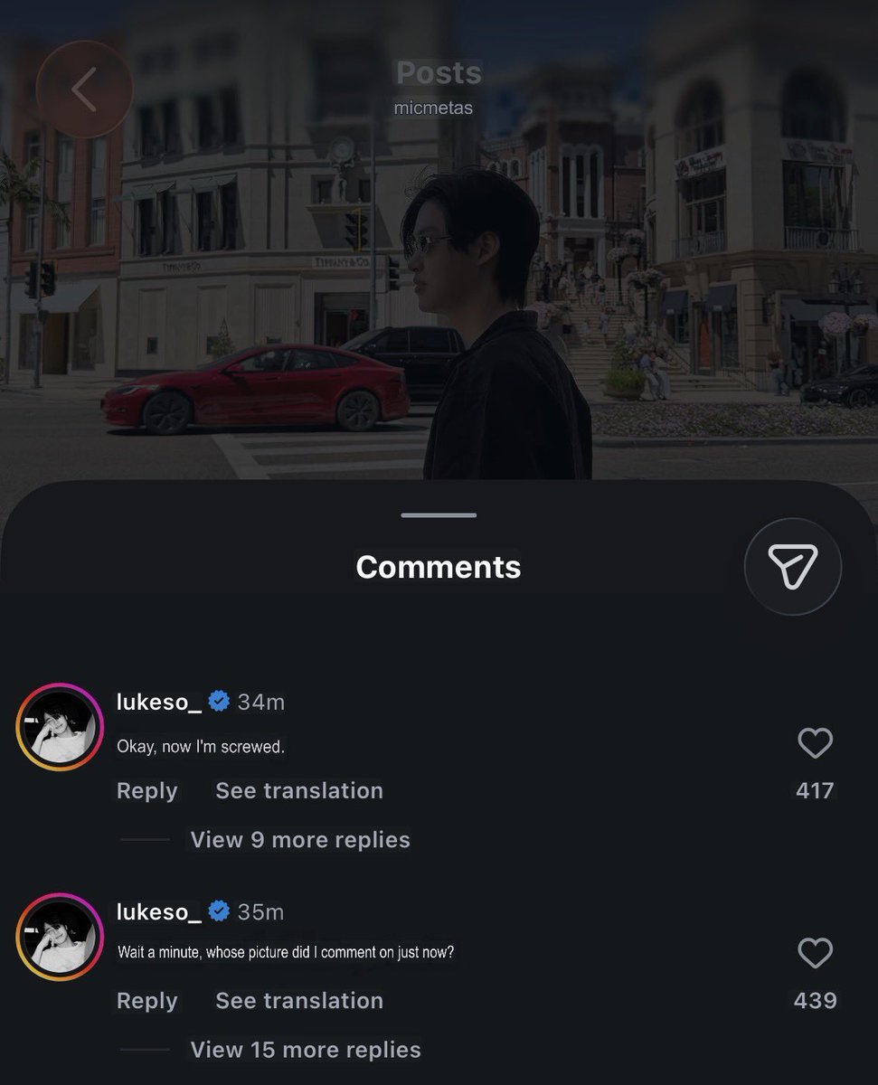 nantoqa's tweet photo. *Win posting foto gak keliatan muka*
Luke: Aku kangen kamu deh

*Mick juga posting IG*
Luke: Eh bentar, tadi aku komen di postingan siapa?
Luke: Aduh mampus deh aku

*Balik komen postingan Win*
Luke: Aku kira ini postingan Mick. Maaf ya, Kak Win 😭🙏

**INI JUJUR LUCU BANGETT! 🤣 https://t.co/1fF66fxBbd