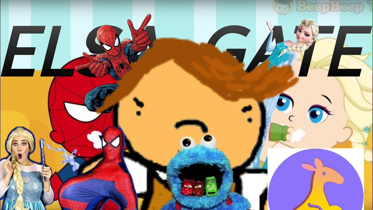 Atunjo2006's tweet photo. Wow, ¿sabían que Elsa y Spiderman se divorciaron? Vayan a ver mi video :O
https://t.co/UPYlCNNvNn https://t.co/YvgAHJzR2F