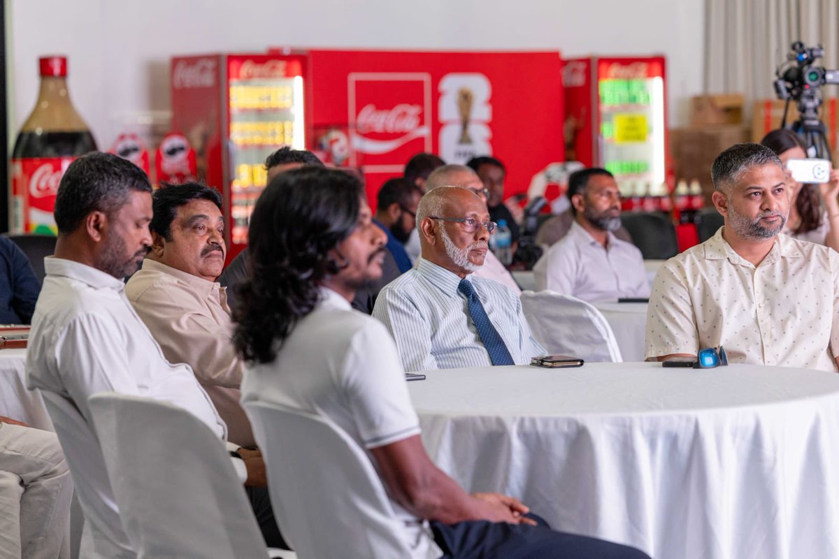 IruthishamAdam's tweet photo. 🌍 Immensely grateful for the generous donation of sports equipment by the government and the people of Yunnan Province. 

Today’s handover represents an investment not only in sporting facilities, but in the people and communities who will benefit from them. 

This is indeed a symbol of the historically close friendship shared between the #Maldives and #China.

🇲🇻🤝🇨🇳 
@MoFAmv