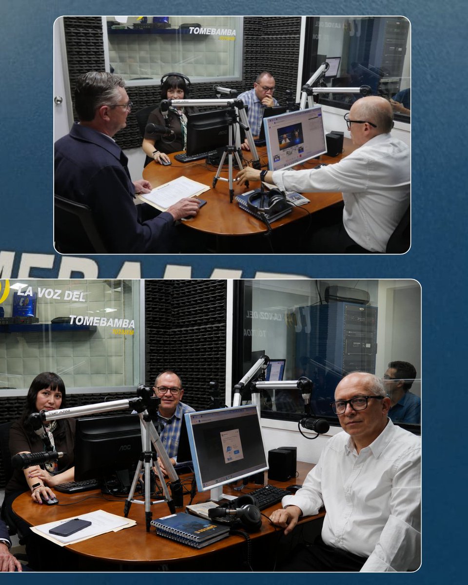 AgriculturaEc's tweet photo. En Radio La Voz del Tomebamba, el ministro Juan Carlos Vega destacó las acciones que impulsa el MAGP para preparar al sector agroproductivo frente a un posible evento de El Niño.

📍 Desde el mapeo de zonas de riesgo hasta la promoción del Seguro Agropecuario subvencionado por el Estado, trabajamos para que las y los productores puedan proteger su inversión y recuperarse ante eventuales afectaciones.

💧 Además, fortalecemos el riego tecnificado, promovemos el uso eficiente del agua e impulsamos la ganadería regenerativa, apostando por una producción más sostenible, resiliente y productiva. 🌱

#MAGP #GobiernoDelEcuador #Cuenca #SectorAgroproductivo #ElNiño