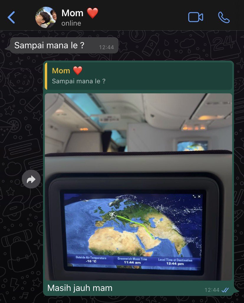 nyonyaningguang's tweet photo. cgk to jfk https://t.co/9xPFtXDpjp