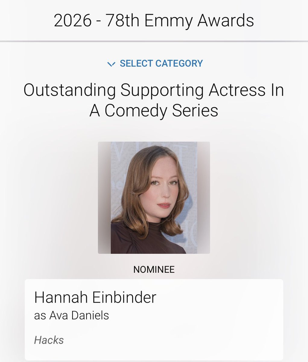 charlieMSG's tweet photo. The Emmys really said let just nominate all the women of Hacks 🙌🏼 https://t.co/HzOEKYQqCD