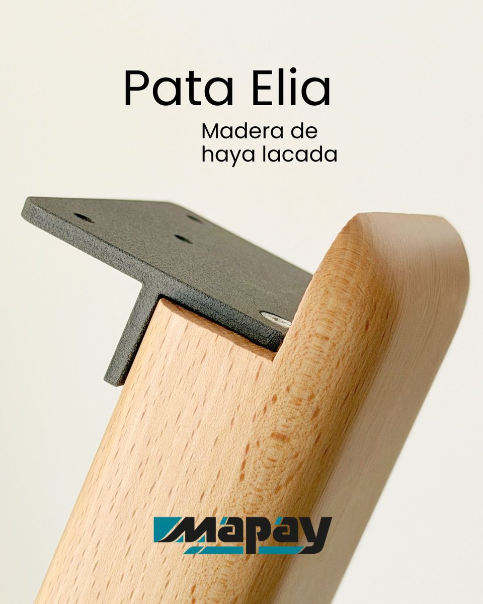 mapayctm's tweet photo. 🛋️
Descubre la pata de madera para sofá o sillón modelo Elia. 
¡Diseño en tendencia!

Se fabrica en los acabados de la carta o lacada. Para fabricación en medidas especiales, consultar. 

#patas #madera #sofas #sillones https://t.co/WrvevGqGJq