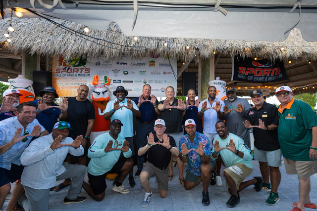 UM_alumni's tweet photo. Three days of Canes spirit in the Keys. 🧡💚

Recently, the UM Sports Hall of Fame & Museum 2026 Fan Fest and Celebrity Fishing Tournament brought alumni, fans, families, anglers, Hall of Famers, and special guests together in Islamorada for an unforgettable weekend of connection, celebration, and friendly competition.

Randal Hill, B.G.S. ’91, served as celebrity host alongside fellow Canes legends Mike Rumph, B.L.A. ’03; honorary alumnus Jimmy Johnson; Mark Richt, B.B.A. ’82; Brett Romberg, B.B.A. ’02; J.D. Arteaga, B.A. ’03; Duane Starks, B.L.A. ’05; Javy Rodriguez, B.L.A. ’11; and Greg Mark, B.S.C. ’90. 

Together with alumni, friends, and supporters, they helped make this year’s tournament an unforgettable weekend in Islamorada.

#UMAlumni #UMAA #CanesCommunity #GoCanes #ItsAllAboutTheU