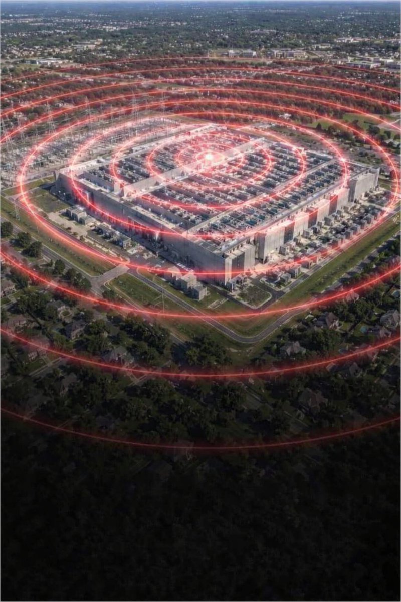 forallcurious's tweet photo. JUST IN🚨: Michigan residents plagued by a data center that emits a 60 dB hum that never stops

Neighbors of a data center have filed a lawsuit over a constant ”jet engine-like hum” emanating from it, which they say has destroyed their peace of mind. https://t.co/bhbPuwTps8