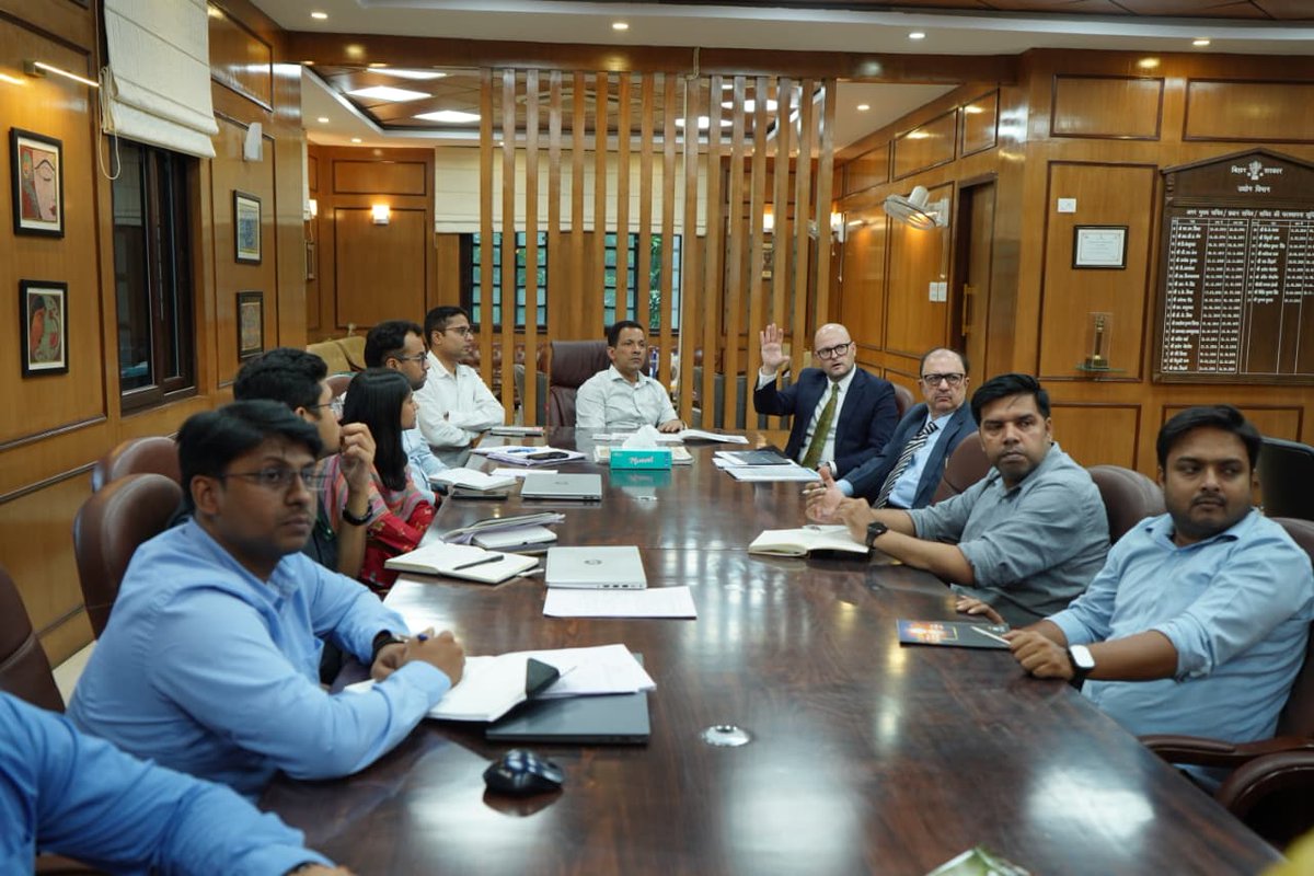 IndustriesBihar's tweet photo. Strengthening Global Investment Partnerships

A delegation from the Annual Investment Meeting (AIM) Congress  @AIM_Congress 2026, comprising Shri Marc Tarrago Galceran, Director, and Shri Mukesh Arora, India Representative, met Shri Kundan Kumar @kundan_ias, Secretary, Industries Department, Government of Bihar, to discuss opportunities for strengthening global investment collaboration.

The delegation invited the Government of Bihar to participate in the Annual Investment Meeting (AIM) Congress 2026, providing a platform to showcase Bihar's rapidly evolving industrial ecosystem, investor-friendly policies, and emerging investment opportunities before a global audience of investors, policymakers, and business leaders.

#BiharHaiTaiyar
🚨उद्योग और रोजगार के क्षेत्र में रफ्तार पकड़ता बिहार!
#BuildAndBelieveInBihar

@PMOIndia @PiyushGoyal @CimGOI @GovernorBihar @samrat4bjp @_ShreyasiSingh @officecmbihar @kundan_ias @PTI_News @ddnewsBihar @PIB_India @DoC_GoI @investindia @BiharIndustries @BiharCabinet @investBihar @BIADAbihar @ficci_india @bimcgl @BSPCBOfficial @idabihar @startup_bihar  @FollowCII @AIM_Congress