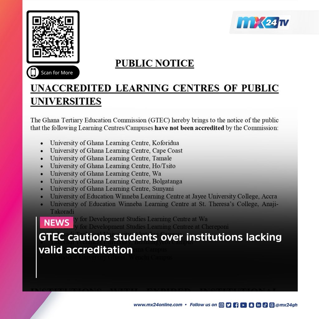 mx24gh's tweet photo. Open thread ⬇️
Here are today’s biggest headlines. Download the MX24 app to read the latest news and updates.
#mx24gh #funfearlessfactual #mx24news #GTEC #Accreditation #IVF #Cocoa #COCOBOD #UAE #DRCongo #Ebola #Kenya #Rastafarians #Cannabis #FIFAWorldCup #Egypt #Apple #Broadcom