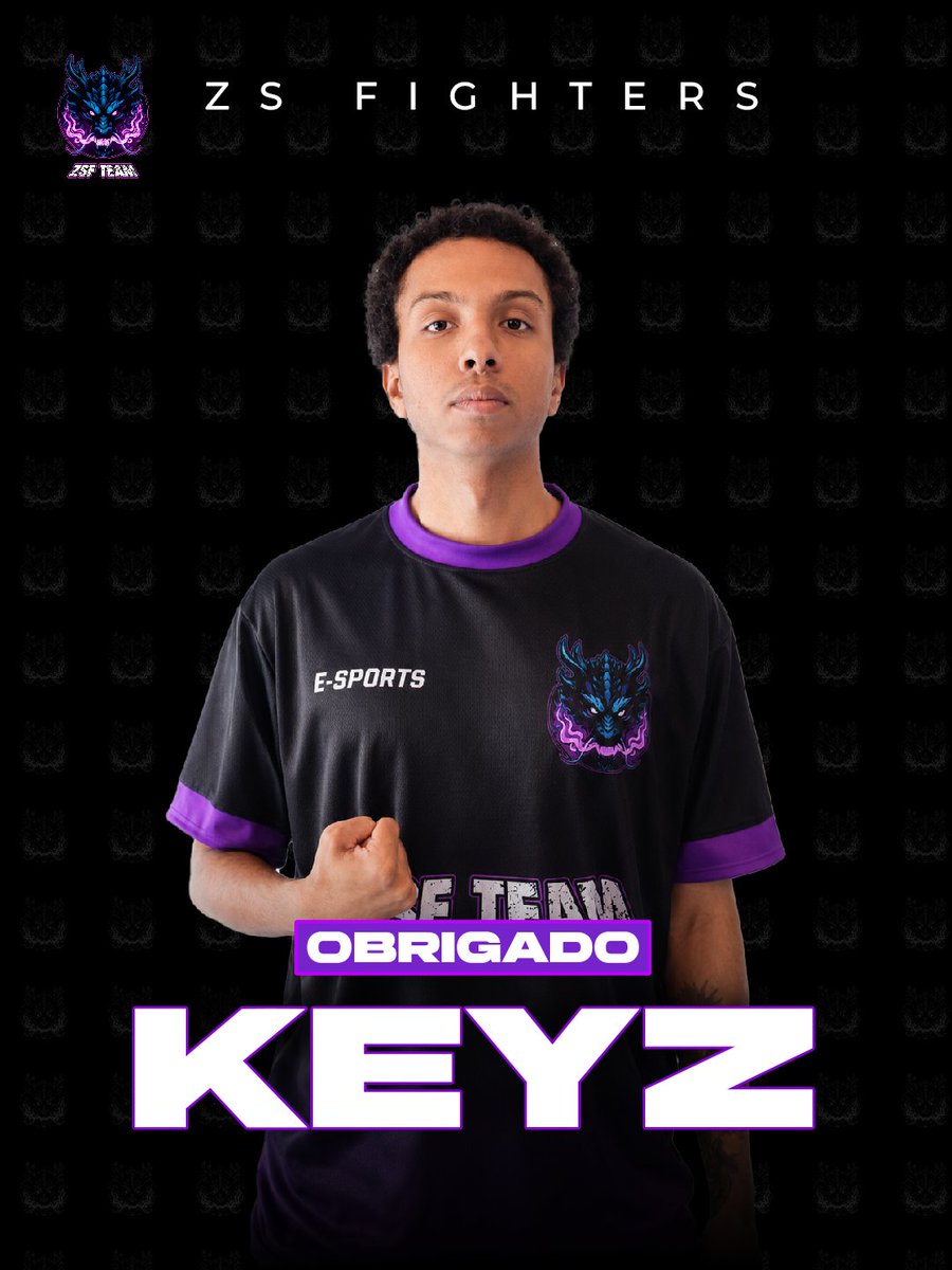 ZSFIGHTERS's tweet photo. "Hoje iniciamos um novo ciclo! @Keyzfgc se despede da ZSF TEAM e nos so temos agradecer por toda  sua jornada conosco! Obrigado por todo seu empenho e pela parceria construída até aqui. Torcemos muito pelo seu sucesso na continuação da sua jornada! Boa sorte em seus novos desafios!"

ZS FIGHTERS TEAM!