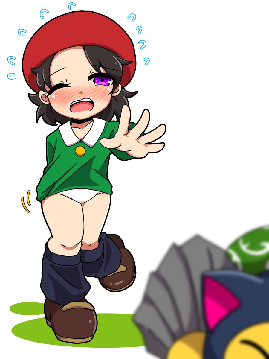 bechamel_ovo2's tweet photo. c ,,ＯvＯ)＜アドちゃん、スカート盗まれる https://t.co/SVL6CA5LML
