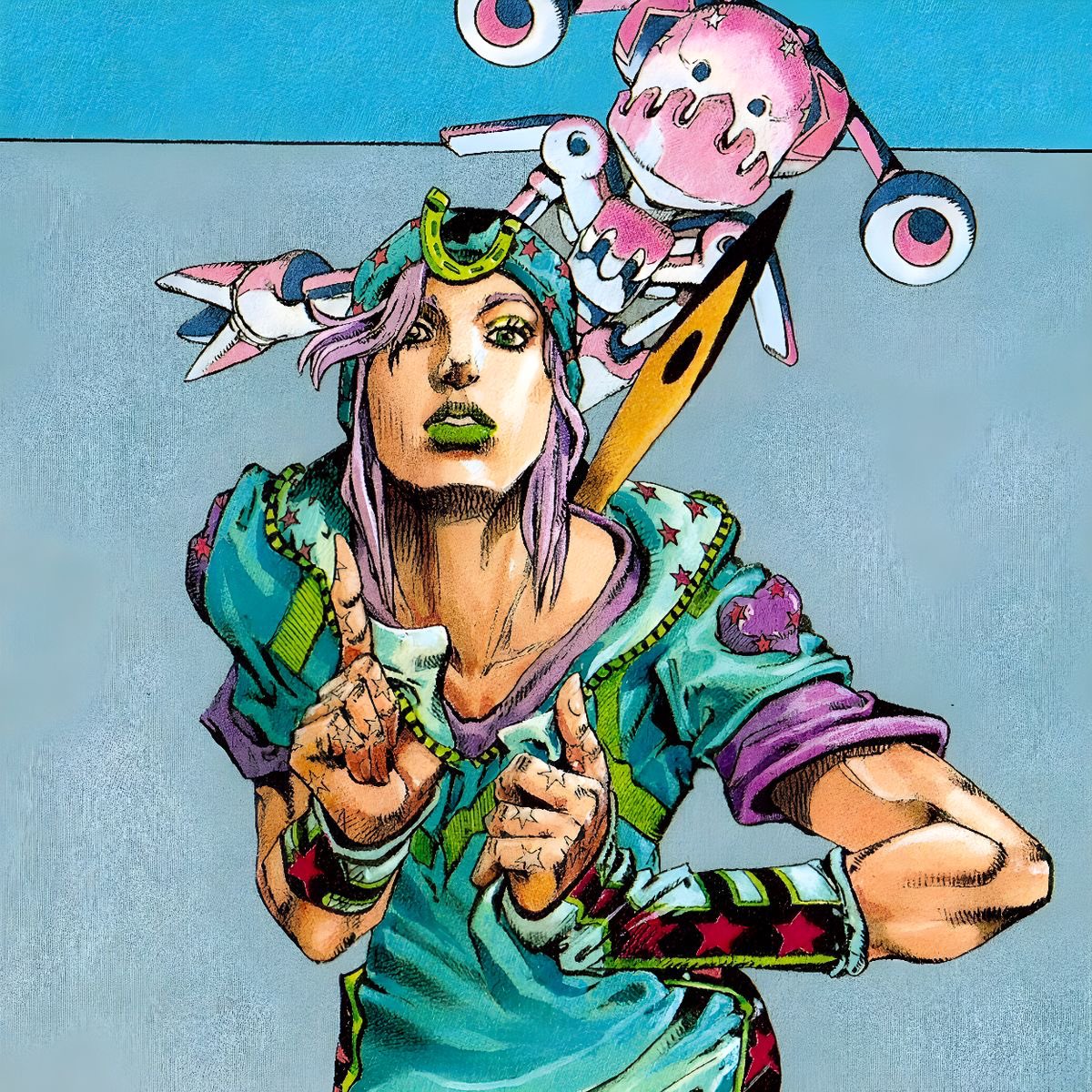 aureoprince's tweet photo. BREAKING NEWS 🚨 Johnny Joestar confirms hes Argentinian and trans https://t.co/eHClwUttfA