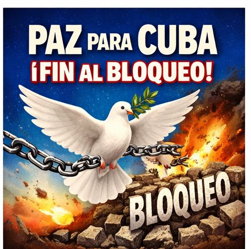 DptssHabana's tweet photo. Levantar el Bloqueo contra Cuba sería el acto más humanitario hacia Cuba.
#TumbaElBloqueo #CubaSiBloqueoNo #CubaNoEsUnaAmenaza
@iris_sotol80918
@CareliaPinera
@DPTSS_Habana https://t.co/fTjYqpE4kK