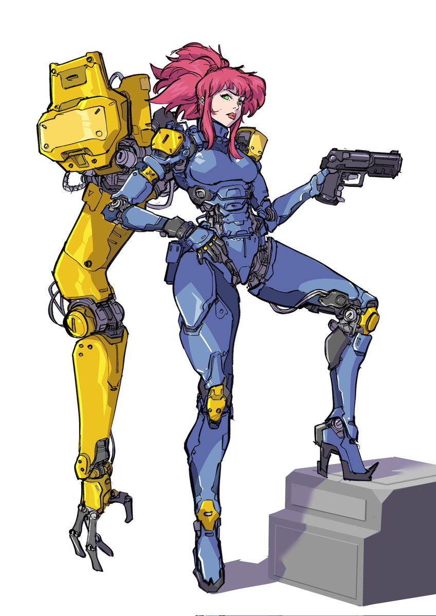 alexcipriano's tweet photo. I like how the big arm turned out.

old comm https://t.co/9uAYG5SR8q