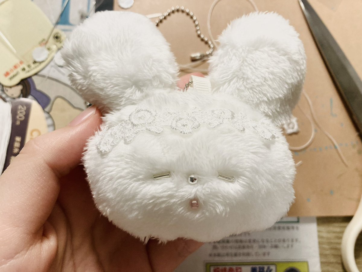Macie_002's tweet photo. できたてほやほやのうさぎさん

 #ぬいぐるみ  
 #ハンドメイド https://t.co/gKBwnLnj4A