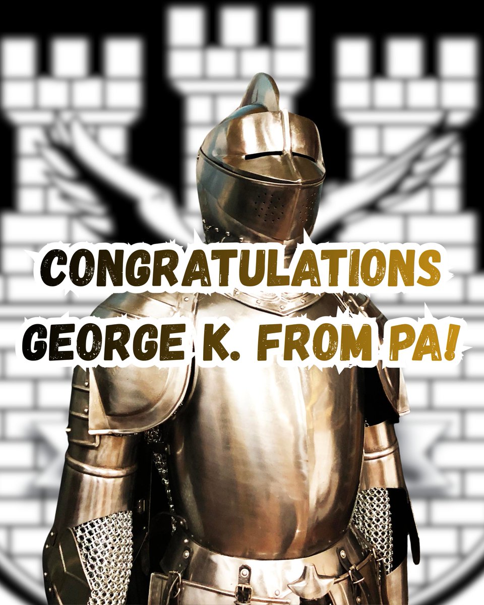 Sarco_Inc's tweet photo. CONGRATS to George K. for winning the Instagram 5K Suit of Armor giveaway!

If YOU want to be a part of future social media giveaways be sure to follow us on Facebook, X and YouTube as we're quickly reaching large milestones...

#Sarco #Giveaway #Milestones https://t.co/zBvG0m5SI3