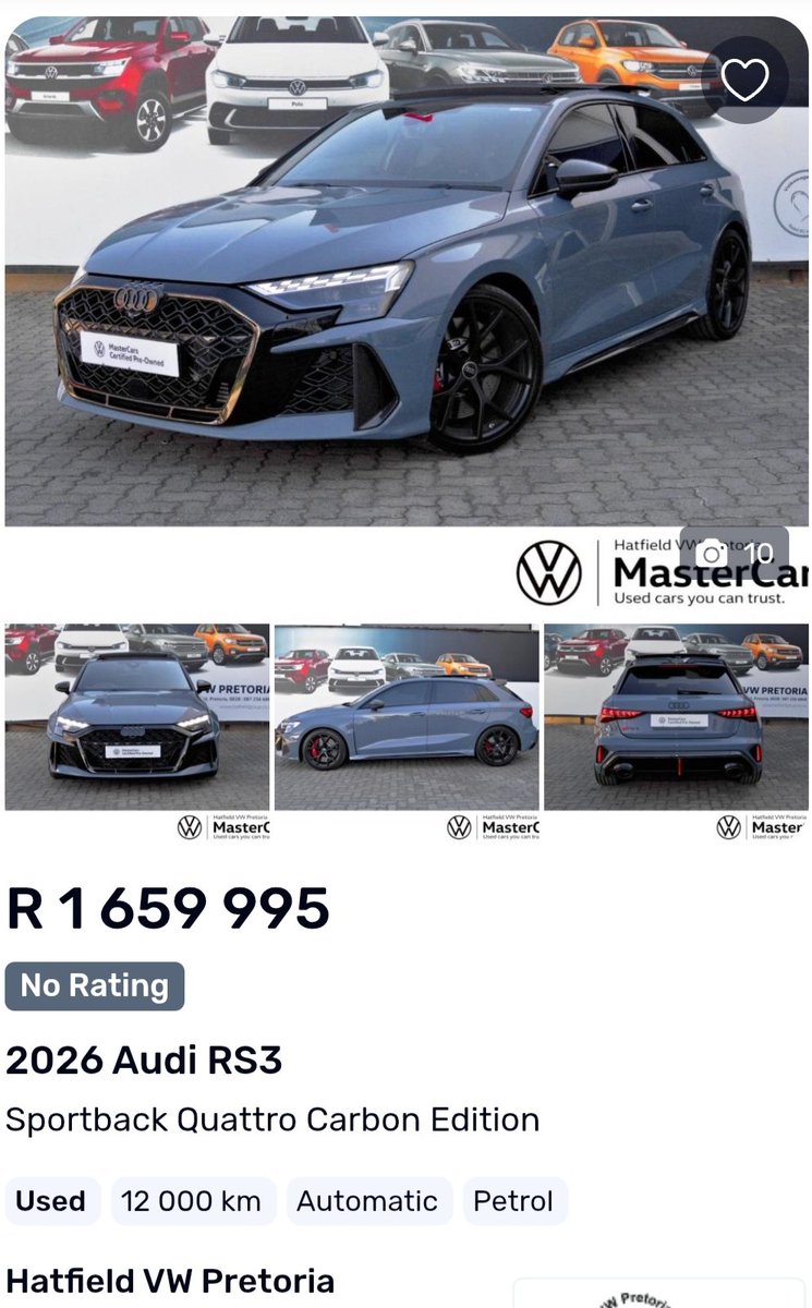 BoitumeloCaleb's tweet photo. Budget of R1.7million *, which one you choosing? 🤔 
2026 BMW M2 Coupe Auto 
                       🆚
2026 Audi RS3 Sportback Quattro Carbon Edition https://t.co/mW5cxO4x3K