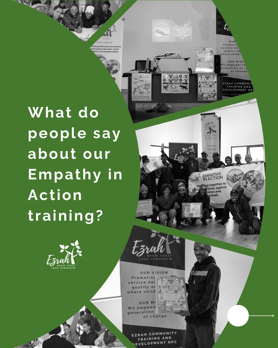 EzrahCtd's tweet photo. Join the movement of kindness by enrolling in our free online Empathy in Action course today. Learn more at https://t.co/FGQTEAv8sk.
#EmpathyinAction #humaneeducation #childprotection https://t.co/1trDnvUWrs