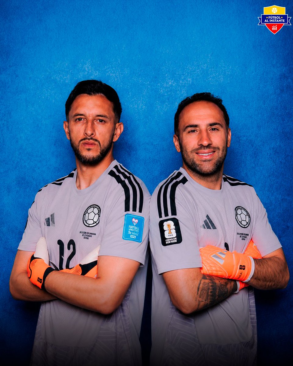 FutInstante_co's tweet photo. 🧤👋 ¿El último baile bajo el arco de #Colombia?

David #Ospina (37) y Camilo #Vargas (37) seguramente jugaron ayer su última participación con la Selección Colombia 🇨🇴 .

Ahora el arco tendrá un sucesor ¿Quién debería tomar esa responsabilidad? https://t.co/8Q0KFq4u3U