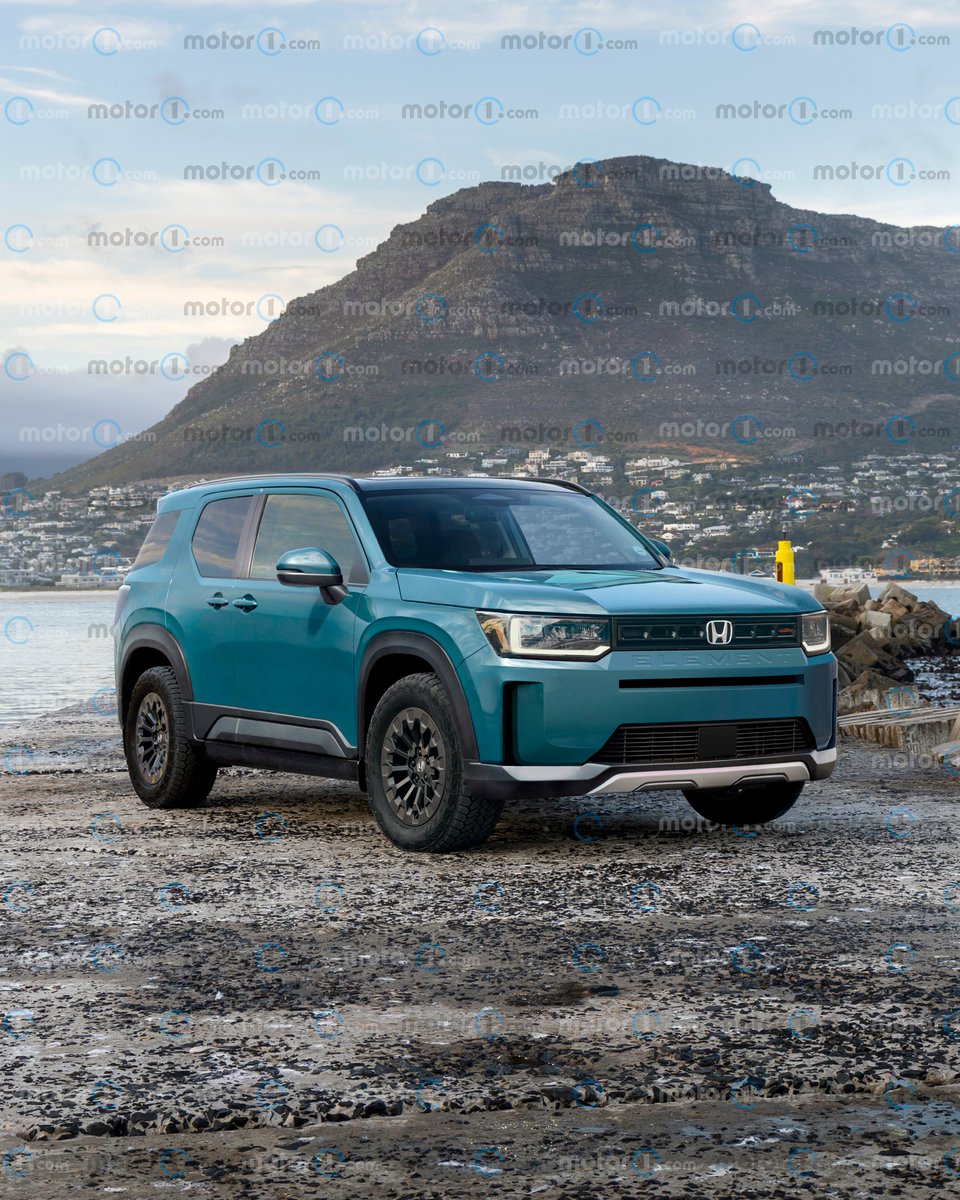 Motor1com's tweet photo. A new Honda Element may be coming for the 2029 model year. Here is what it may look like, and everything we know about it.

https://t.co/shKgJaZAAX https://t.co/4Ck1R2hANm