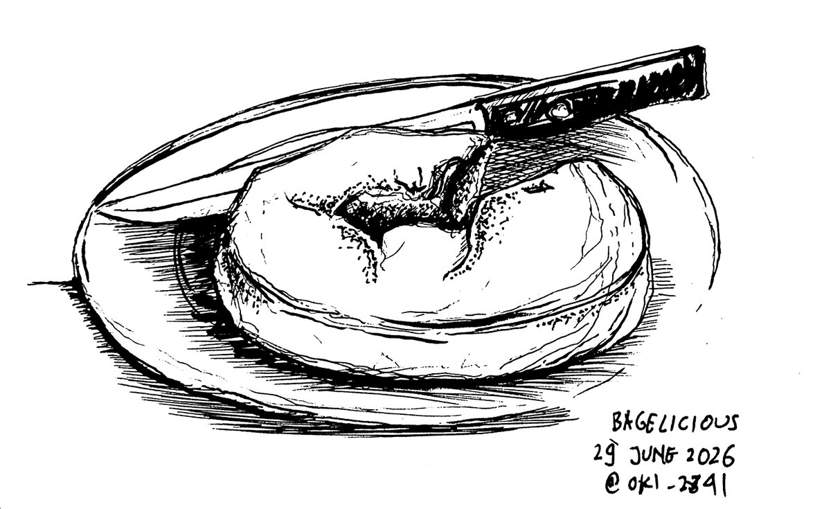 oki_2341's tweet photo. Bagelicious. https://t.co/XMxBmG2936