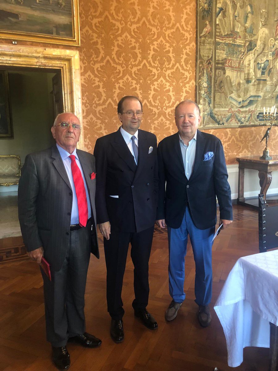 MarcoRizzoDSP's tweet photo. Ieri a Roma, l’Ambasciatore Bruno Scapini, Presidente del Comitato Italia Neutrale e Responsabile Esteri  DSP, è intervenuto al Geopolitical Luncheon con l’ambasciatore della Federazione Russa in Italia Alexej Paramonov, e con l’Ambasciatore  Alexandre Jakovenko, ospite speciale. https://t.co/NjdXMlwaHG