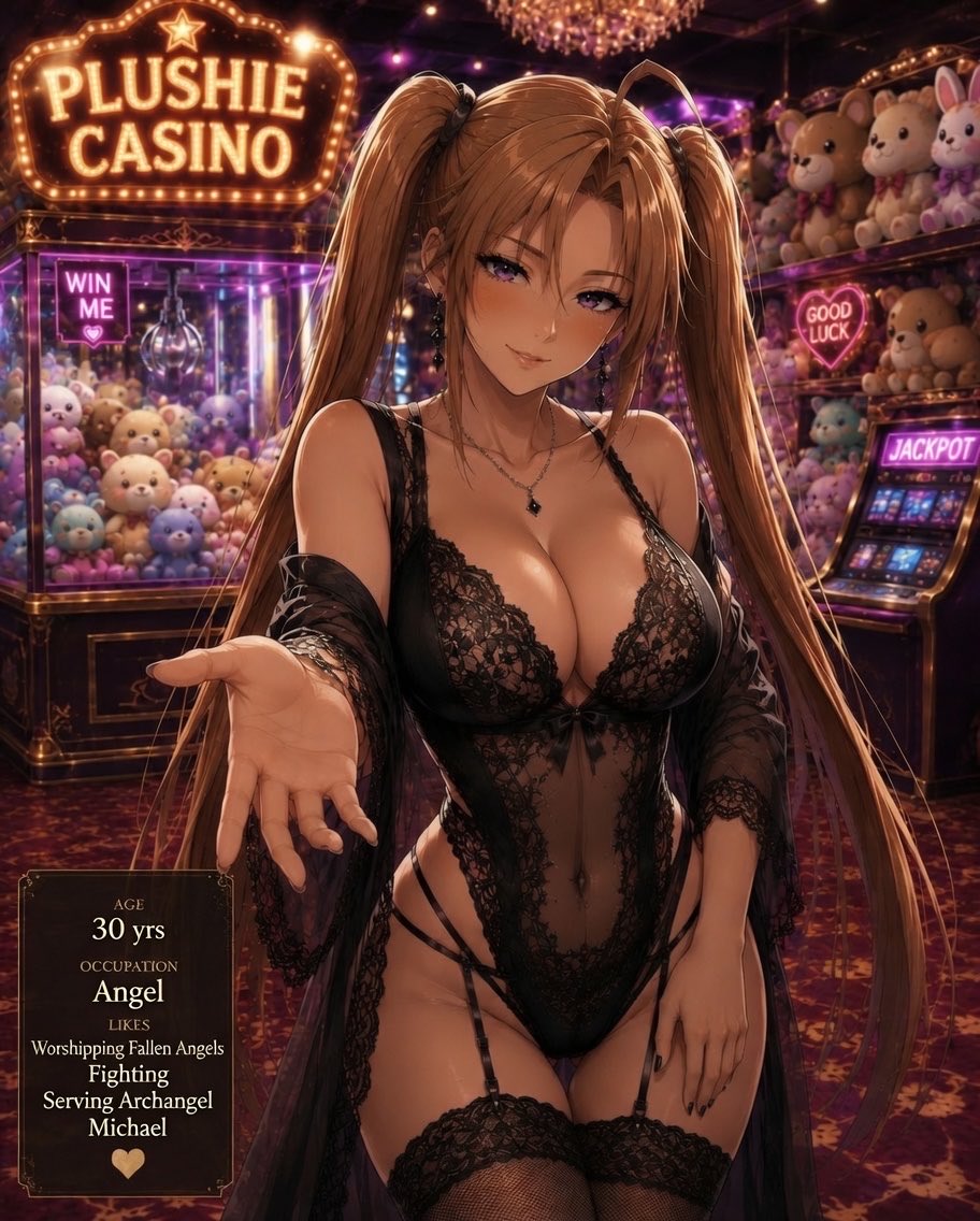 BoostedDxD's tweet photo. Irina Shidou | 35yrs Old | High School DxD 

Win me at the Plushie Casino… if you can handle a girl who worships hard, fights fallen angels, and serves Archangel Michael 😈

#SloppyWaifu #ImperfectWaifu #DxD https://t.co/VINdZ7T3sS