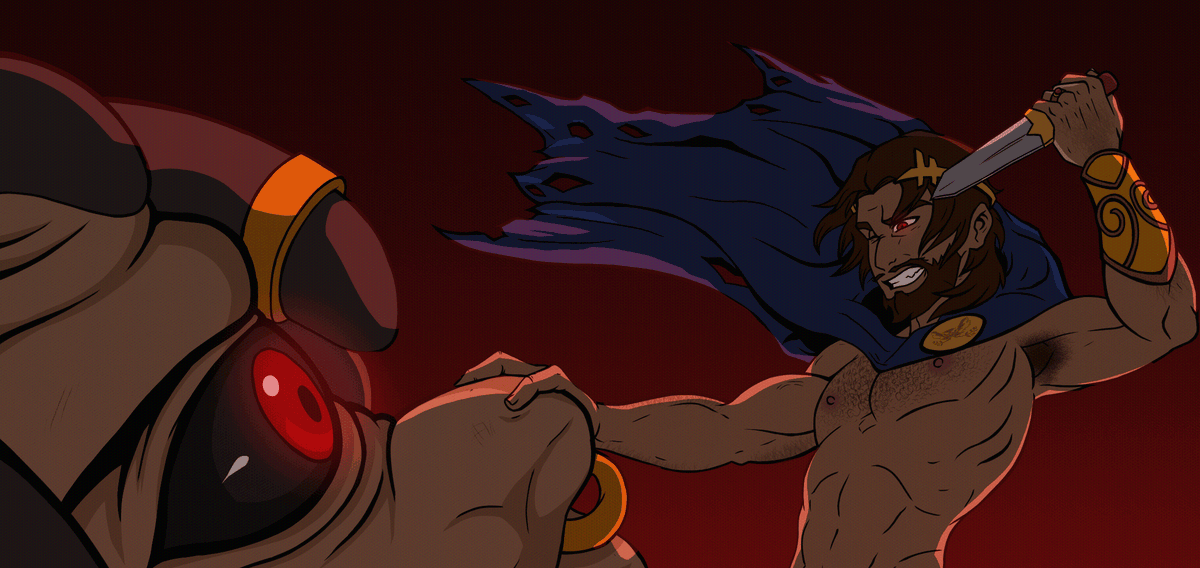 gayskeletonart's tweet photo. [EPIC: The Musical] Survive!
Odysseus in the jaws of the Cyclops. Its long, forked tongue coiling around its prey, trapping him, tasting him, forcing his cock to ache for release. Can Odysseus survive this? 

Full- 👇👇👇

#EPIC #Odysseus #TheOdyssey #NSFW https://t.co/aIvkr9YYFo