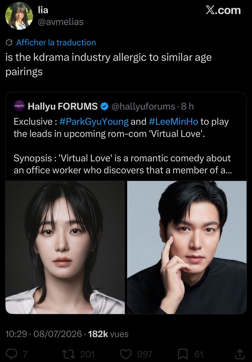 IbarahimeAnya's tweet photo. We don’t talk enough about Go Younjung fans weird fetish on treating grown women like little girls. That shit is seriously weird lia please go find help Lee Minho is 39 her  32 nobody cares https://t.co/GdMEaOVE4V