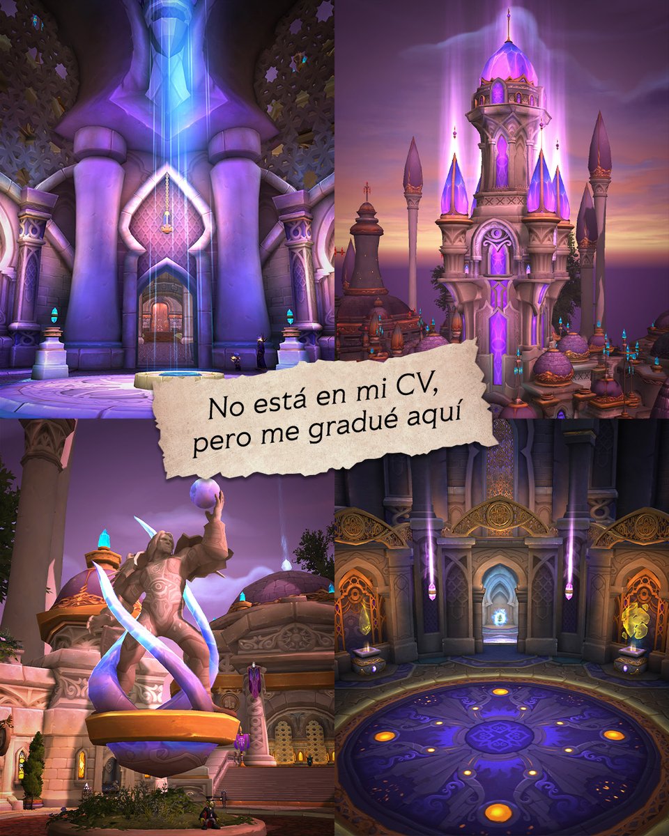 WarcraftLATAM's tweet photo. Comparte si tú también te graduaste aquí 🎓 https://t.co/bUiGDwr0Eo