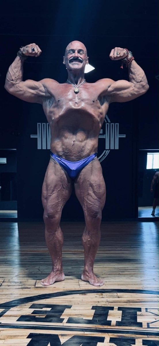 musclepotential's tweet photo. Patrik Satta-Fleming is looking sharper every week! 🔥

His custom @MusclePotential posing suit is fitting exactly as it should—high on the waist, secure, and perfectly framing his physique. Show day can't come soon enough! 💙💪

#Bodybuilding #PosingSuit #ContestPrep https://t.co/FFcTXUvPwu