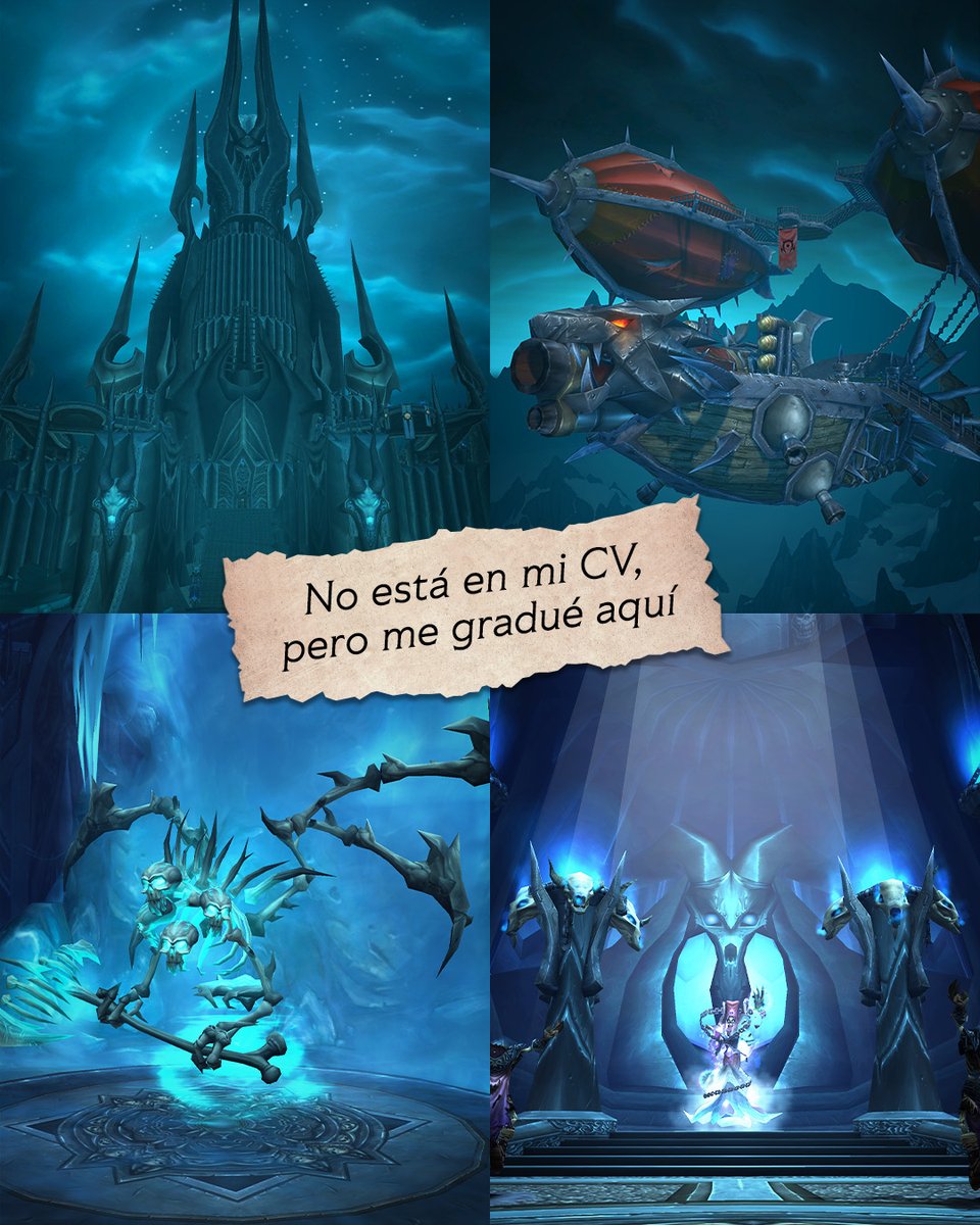 WarcraftLATAM's tweet photo. Comparte si tú también te graduaste aquí 🎓 https://t.co/bUiGDwr0Eo
